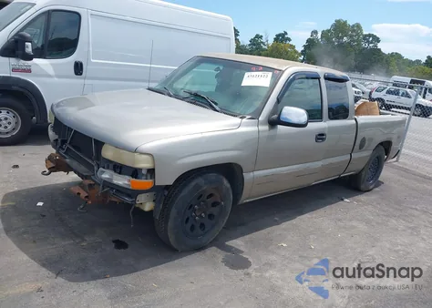 1999 Chevrolet Silverado 1500 Ls из США, поврежденный, VIN 2GCEC19T9X1214824